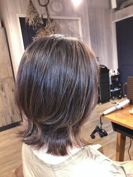 レイ 津田沼(Lei) 切りっぱなしボブ/縮毛矯正/髪質改善/レイヤーショートボブ