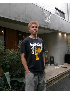 オムズ(OM's) メンズカットスパイキーショートブリーチメンズカラー