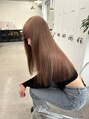 ティントバイアロブリーチ 大阪梅田(tint by alo bleach) 大阪梅田駅/ブリーチ/ハイトーン/デザインカラー/レイヤーカット