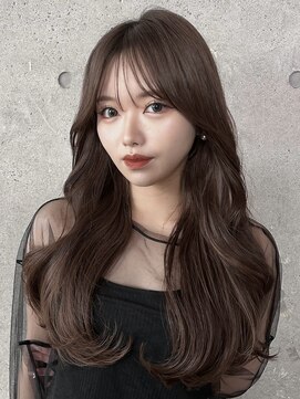 エインアンリー 明治神宮前(AIN.ANLY.) レイヤーカットラベンダーグレーアッシュグレージュ美髪９