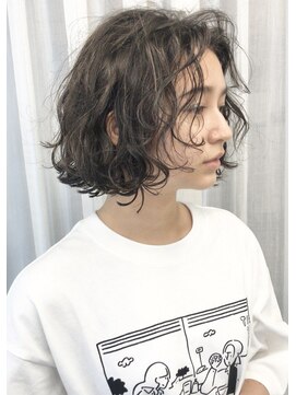 コス(kos) アンブレラカラー/ウェーブパーマ/こなれミディ/kos/二子玉川