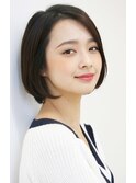 【 Ｉ. 】30代からのナチュラル前下がりショートボブ　川口