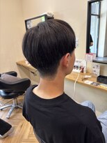 アルター(aL ter) 【ツーブロック】ブルーブラック/フェザーパーマ/鎌取/小野