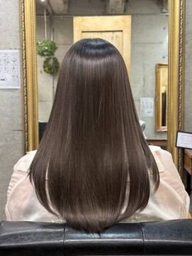 美容室カードル 新小岩店(Cadre) 顔周りレイヤー/艶髪/メテオカラー/新小岩