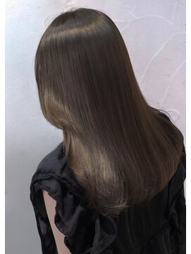 アリー 原宿 表参道(ALLY) ALLY濱田 最近人気のココアグレージュで可愛さアップ