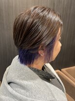 アヴァンス アリオ鳳店(AVANCE)&nbsp;ディープバイオレット×インナーカラー