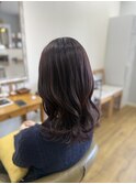 ピンクブラウンカラー＊mina【津田沼/髪質改善】