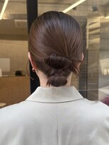 ミース(MIES)&nbsp;カチモリミディアムアレンジ/タイトヘアアレンジ/担当者あまね