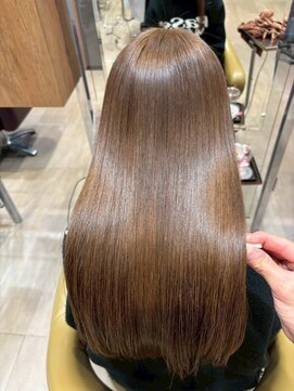 髪質改善/ココアベージュ/小顔