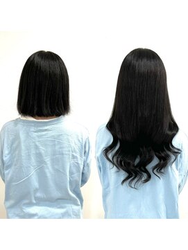 シールエクステ80～90本！