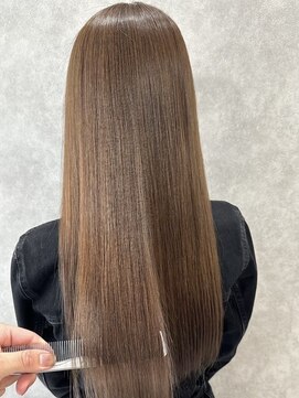 ラル 水戸県道50号店(Lalu.) クラゲヘアー/小顔/ココアベージュ/オリーブグレー/水戸