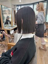 ネオリーブ クーロ(Neolive curro) タッセルボブ×カラー 髪質改善カラー 縮毛矯正/酸性ストレート