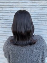 美容室 フォーリア Foglia&nbsp;ミディアムボブ　アッシュカラー