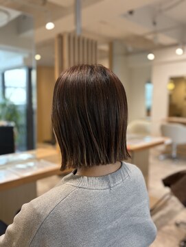 ソイクフ 四条大宮店(SOY-KUFU) 20代30代40代◎似合わせカットダークアッシュ大人ガーリーボブ