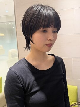 ピークアブー 銀座中央通り(PEEK-A-BOO) 柔らかマッシュウルフショート◎