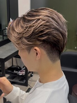 エルマーク 松山(L-MARK) フェザーパーマ/シャドウパーマ/ニュアンスパーマ/men's/眉毛