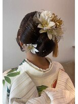 サンシップ(sun ship)&nbsp;リボンヘア／成人式スタイル／振袖スタイル