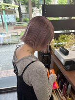 メリー(merry)&nbsp;春カラー×切りっぱなしボブ