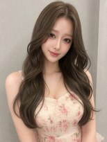 リッカ(LICCA) (LICCA内堀)ミントベージュ×オリーブベージュ×センター分け