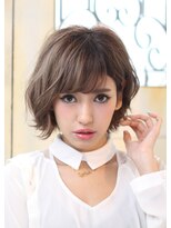 ガランテ(Galante)&nbsp;ふんわりハネボブ×グレージュ