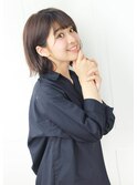 『rue京都』【杉本大夢】ミニマムボブ ワンレン 大人ボブ