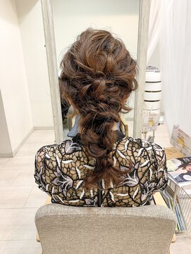 シェルベアー(Shell Bear) ことりベージュ ホワイトラベンダー ☆銀座／ヘアセット／結婚式