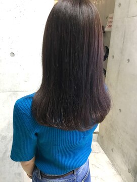 【LUNON 】髪質改善×ほんのりラベンダーのグレーカラー
