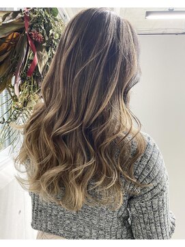 レディアル 大宮(REDEAL) 【REDEAL大宮】エアータッチバレイヤージュ[ハイライトメッシュ]