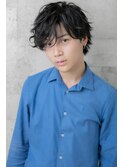 桐生★無造作パーマでこなれ感◎束感ショートスタイル