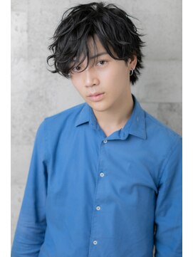 アッシュ ヘアーメイク 桐生(ash hair×make) 桐生★無造作パーマでこなれ感◎束感ショートスタイル