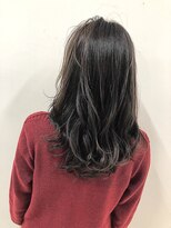 キュア 二俣川店(cure) 大人可愛いセミロングヘアー