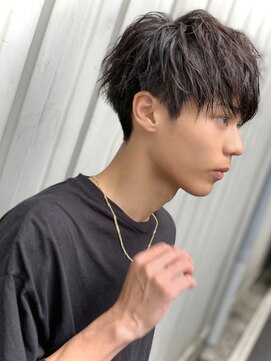 アドール(ADOR) スパイラルパーマ前下がりマッシュ【ADOR＊HIRO】