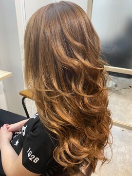 シェルビー 新宿(SHELBe) フェイスフレーミング×エクステロング[新宿/白髪染め]