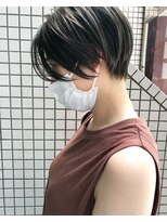 ケンジ ツルヤチョウ(KENJE tsuruyacho)&nbsp;ハンサムショート×オリーブグレージュ(横浜/鶴屋町)