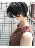 ハンサムショート×オリーブグレージュ(横浜/鶴屋町)