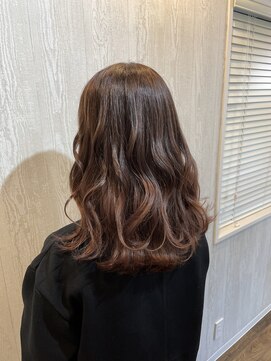 テーラヘアー 南行徳店(TELA HAIR) ミディアムピンクブラウン【 TELAHIAR南行徳】