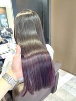 リオリス ヘア サロン(Rioris hair salon)&nbsp;グラデーションパープル