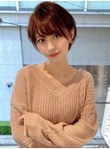 【THiRD 浅野】テラコッタカラーショート