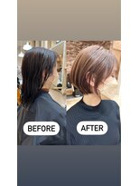 ルアナ(LUANA)&nbsp;襟足短め丸味ショート