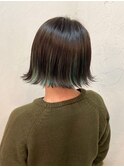 【Reir下北沢】*インナーカラー+ミントグリーン*
