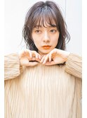 sungoose　ショートボブニュアンスカラーセンターパート