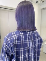 ゲーム 原宿店(GAME)&nbsp;ダブルカラーラベンダーベージュカラーケアブリーチハイトーン