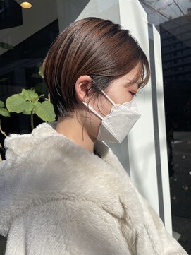 ヘアー アイス ルーチェ(HAIR ICI LUCE) ショートボブ ショートカット / 山中