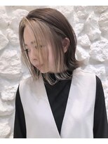 モアナ バイ ヘッドライト 沖縄豊見城店(Moana by HEADLIGHT)&nbsp;Moana【豊見城】#フェイスフレーミング#ボブ#ミルクティー