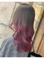リコ バイ ルート(Lico by Route)&nbsp;グラデーションピンク#ピンクヘアー