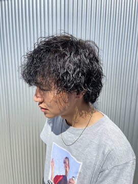 ヘアステーションフラット(HAIR STATION FLAT) 強め波巻きパーマ