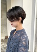 大人可愛い/20代30代40代/ハンサムショート/パーマ/葛谷 英司