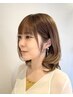 顔周りストレート＋前髪カット ￥7,150→￥6,450