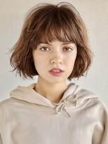 アンドレイ 表参道(andrey)&nbsp;デザインカラー/レイヤーカット/ウェットヘア/オリーブベージュ