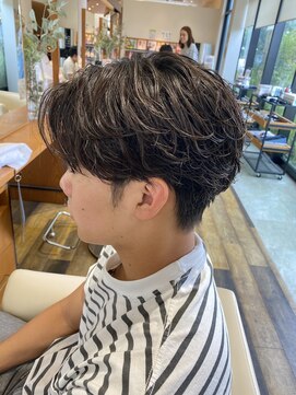 サラビューティーサイト 志免店(SARA Beauty Sight) 【Haru】20代30代センターパート×カルマパーマ